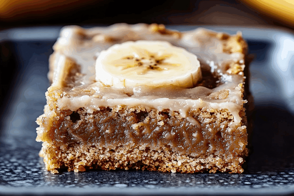 Old Fashioned Frosted Banana Bars