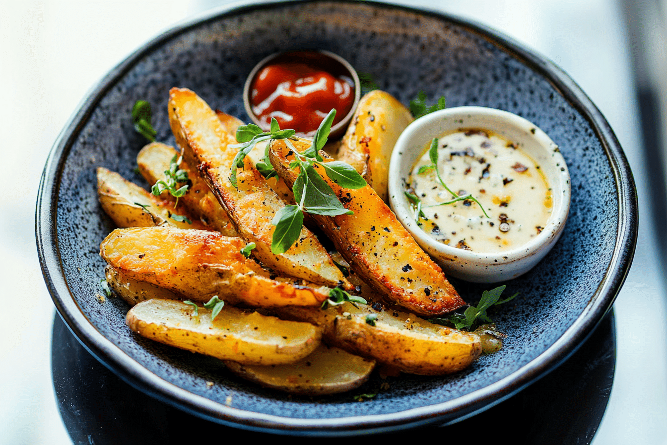 Ultra Crispy Baked Potato Wedges