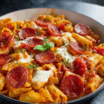 Pepperoni Pizza Pasta