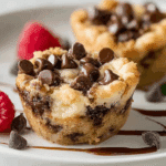 Delicious Chocolate Chip Cookie Cheesecake Cups