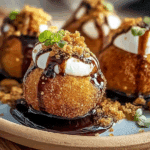 Crispy Fried S'mores Bombs