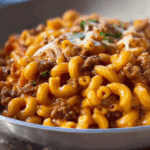Cheesy Homemade Hamburger Helper
