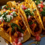 Cheesy Rotel Tacos