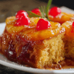 Pineapple Upside Down Pound Cake