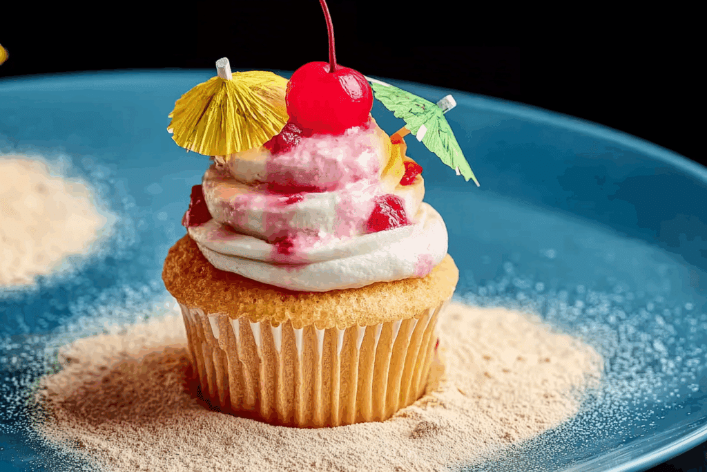 Bahama Mama Cupcakes