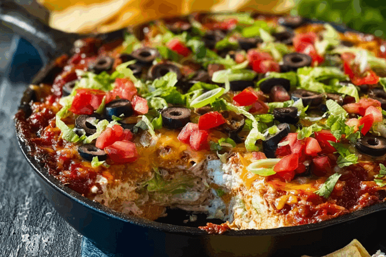 Seven-Layer Taco Dip