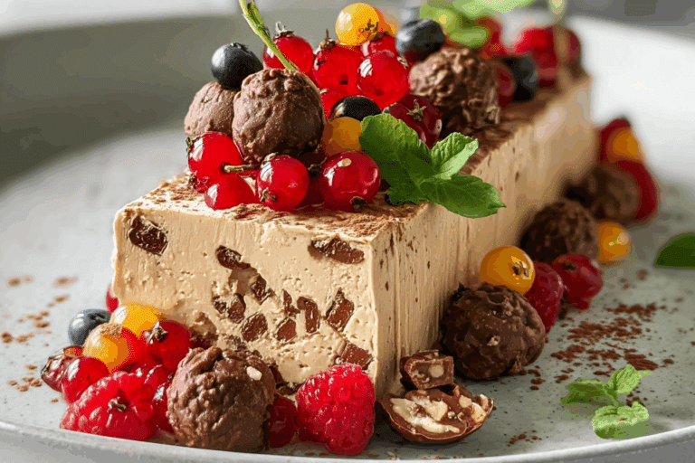 Ferrero Rocher Ice Cream Terrine