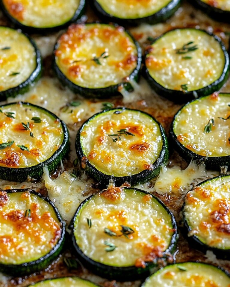 Crispy Baked Parmesan Zucchini Recipe