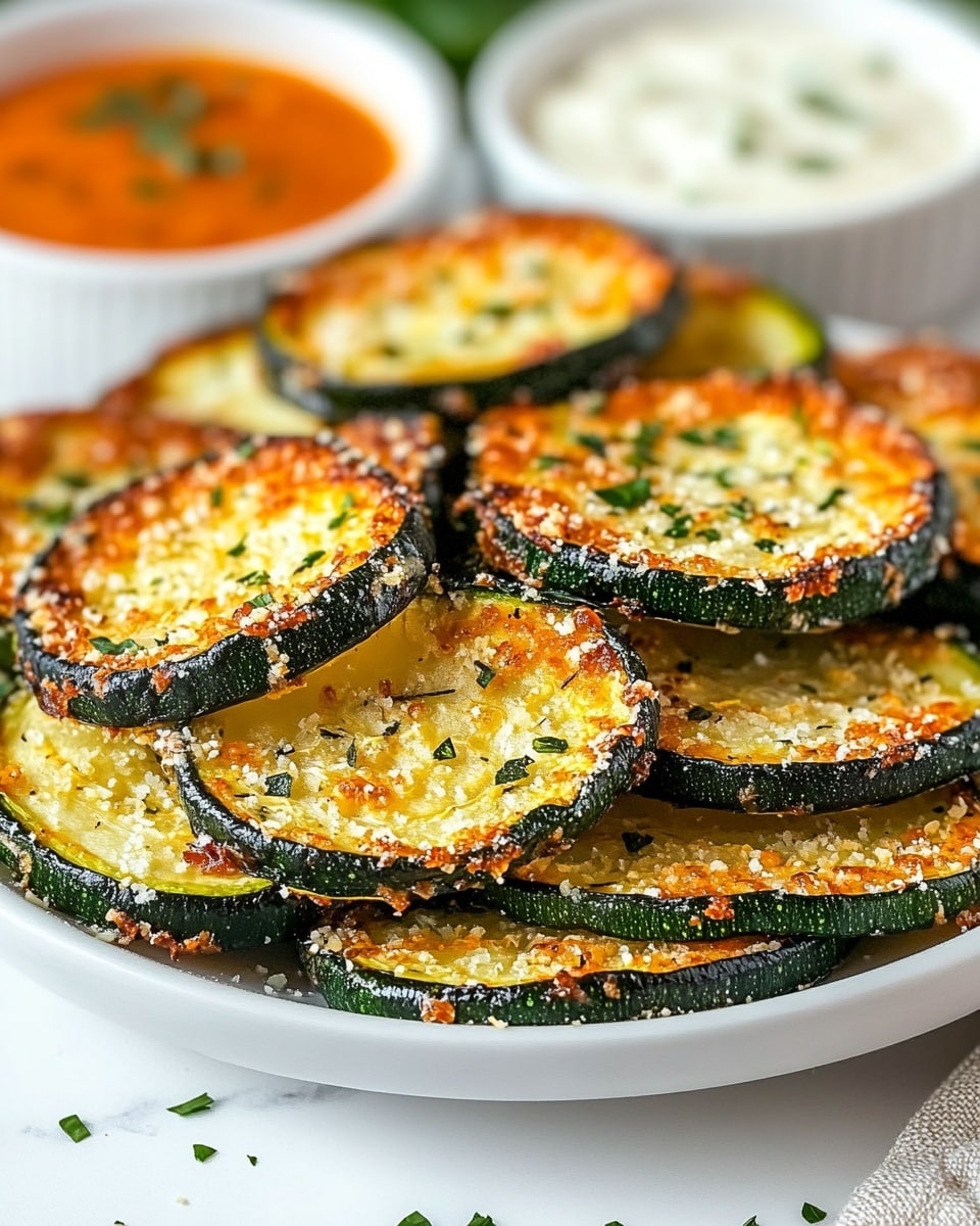 Crispy Baked Parmesan Zucchini Recipe - Recipe Image