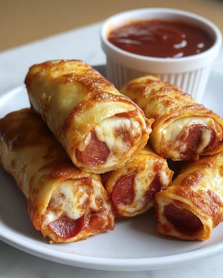 11 Minute Cheesy Pepperoni Pizza Roll Ups Recipe