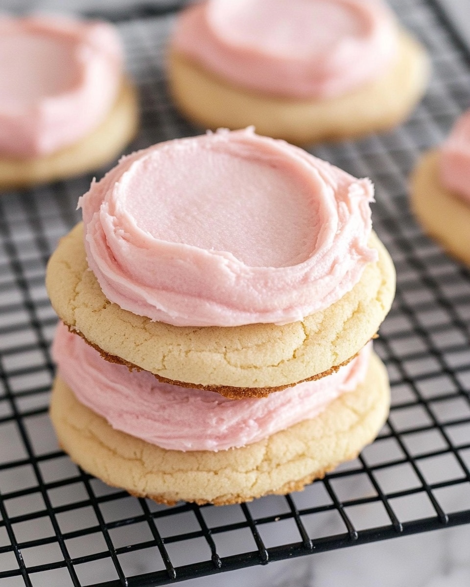 Crumbl Cookies with Cream Cheese Frosting Recipe - Recipe Image