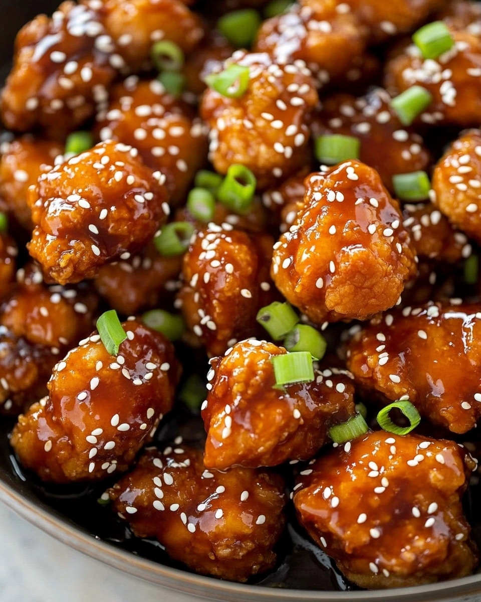 Quick & Easy Honey Sesame Chicken Recipe - Recipe Image