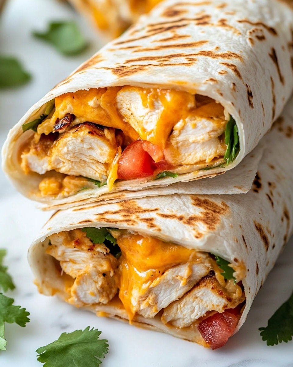 Chipotle Ranch Grilled Chicken Burrito Recipe - Recipe Image