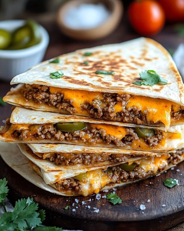 Smashburger Quesadillas Recipe