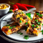 Keto Cheesy Beef Pizza Sticks Recipe