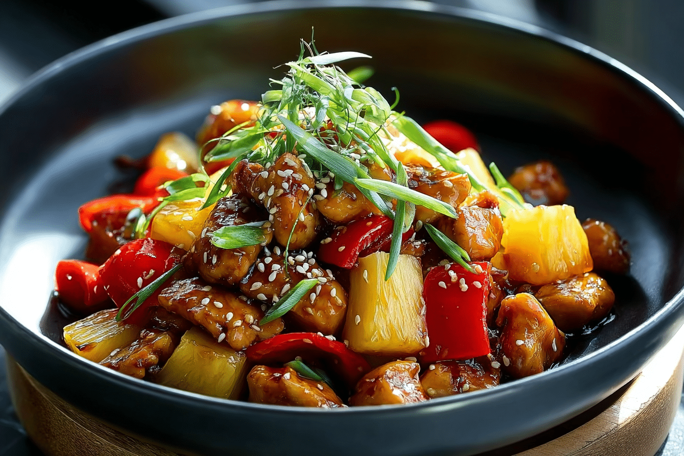 Pineapple Chicken Stir-Fry