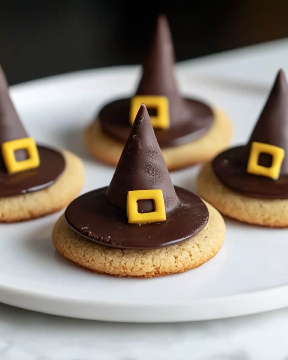 Witches' Hats Cookie Treats Recipe - Recipe Image