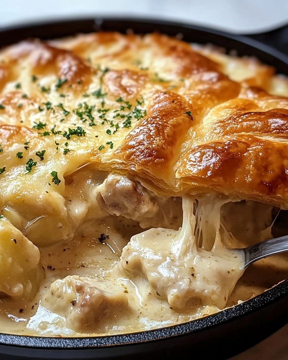 Cheesy Chicken Crescent Bake Recipe - Recipe Image