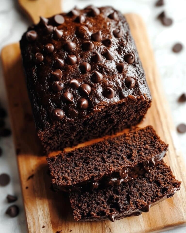 Moist Chocolate Zucchini Bread Recipe