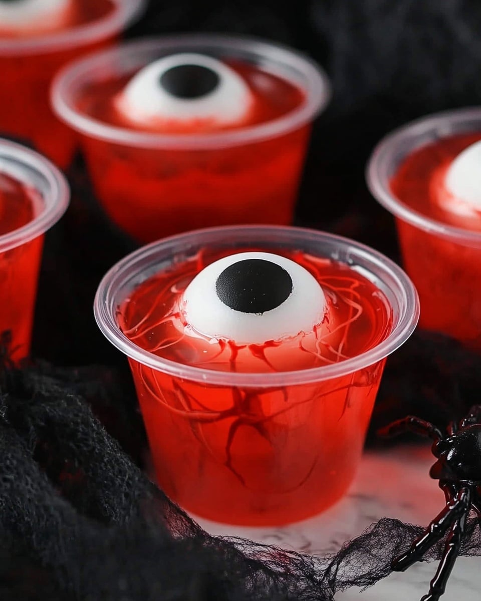 Halloween Eyeball Jello Shots Recipe - Recipe Image