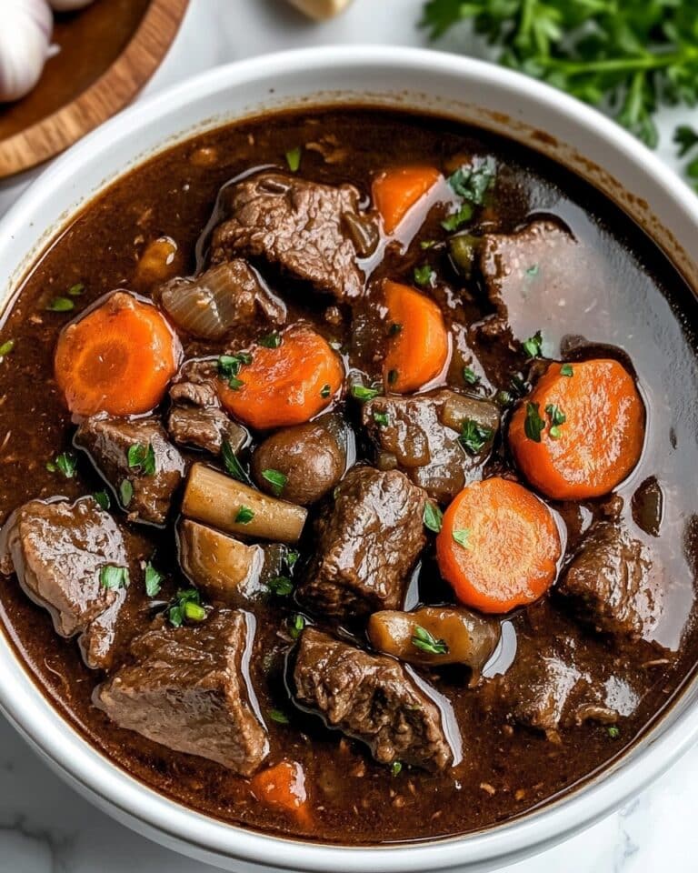 Slow Cooker Beef Bourguignon Recipe