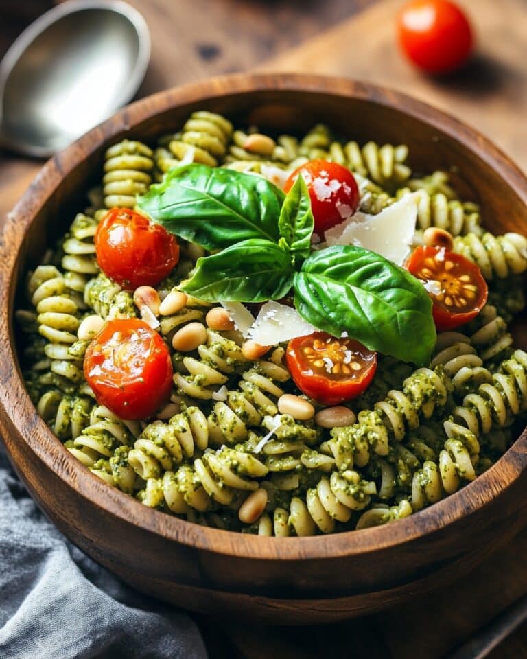 5-Ingredient Pesto Pasta Salad Recipe