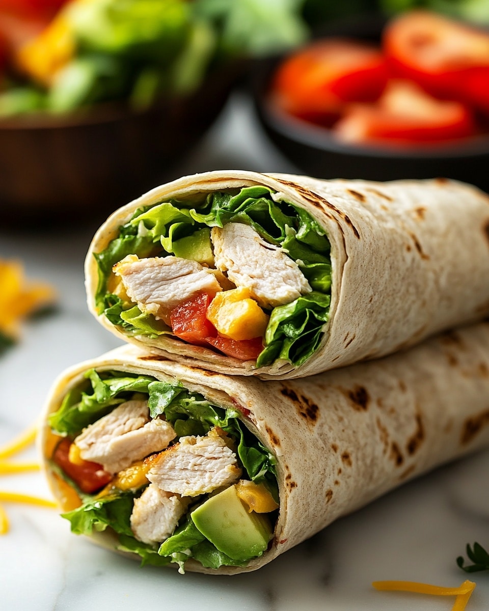 Creamy Turkey and Avocado Wraps Recipe - Recipe Image