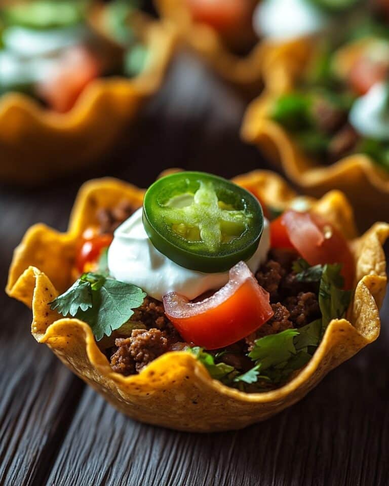 Mini Taco Salad Cups for School Lunch Recipe