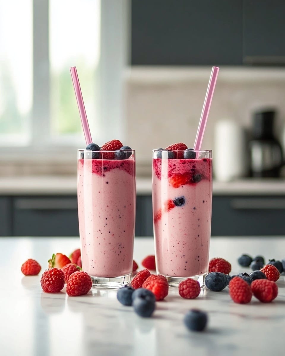 Chocolate Cherry Awesomeness Shake Recipe - Recipe Image