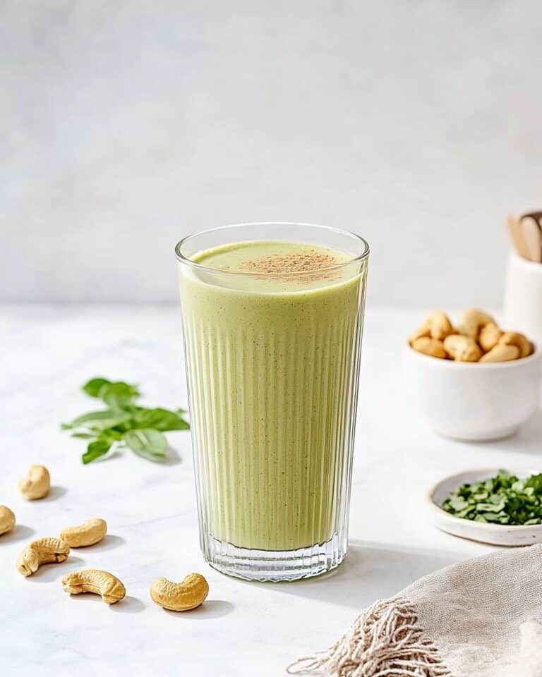 Mint Pineapple and Spinach Smoothie Recipe