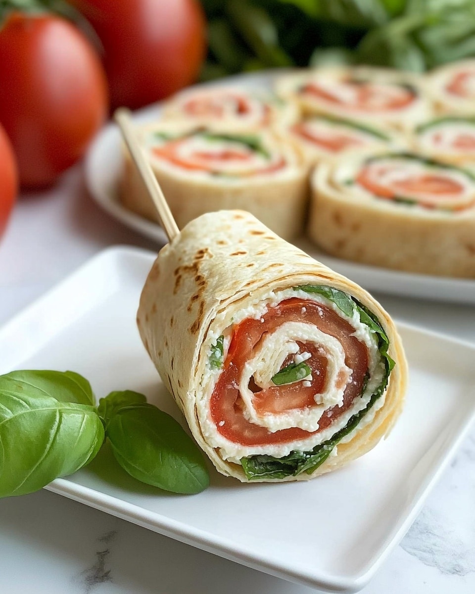 Delicious Pinwheel Sandwiches with Ham and Fresh Lettuce Recipe - Recipe Image