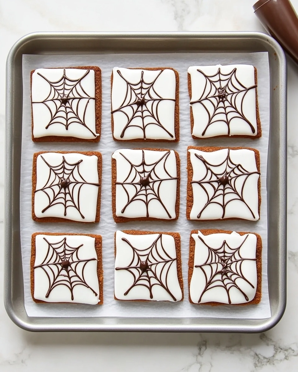 Spider Web S'mores Recipe - Recipe Image