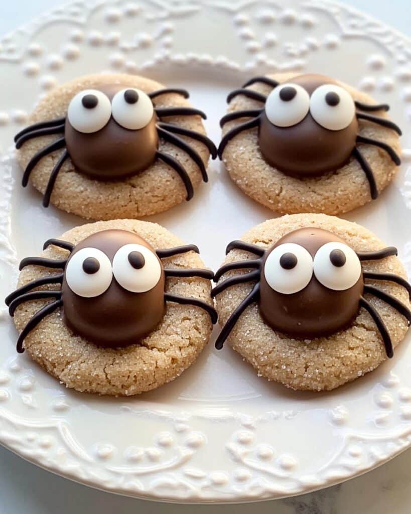 Peanut Butter Spider Cookies Recipe