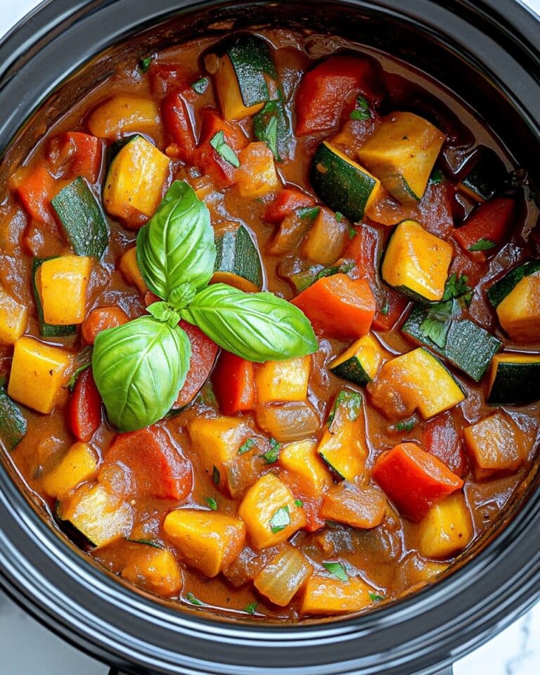 Slow Cooker Ratatouille Recipe
