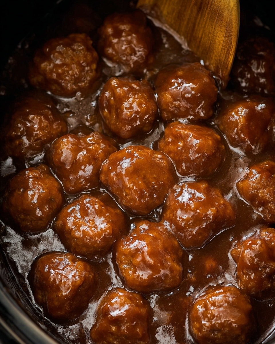 Slow Cooker Salisbury Steak Meatballs Recipe - Recipe Image