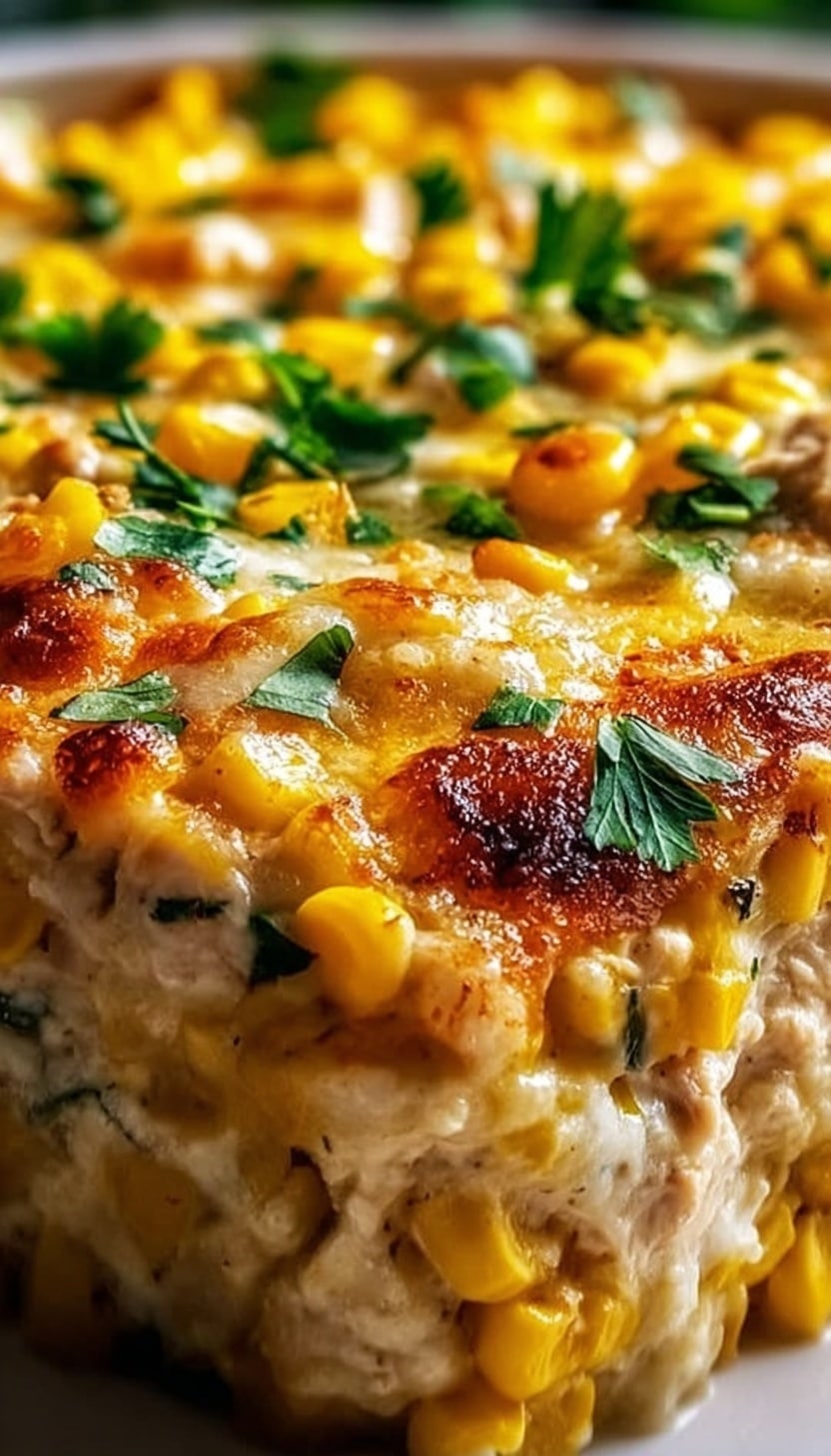 Street Corn Chicken Casserole Recipe - Recipe Image