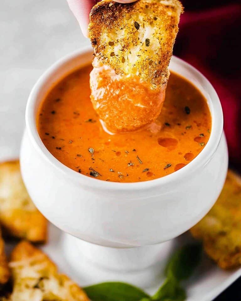 Roasted Tomato Basil Soup Recipe