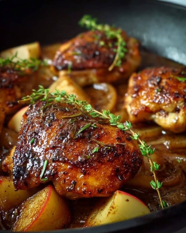 Apple Cider Glazed Chicken Recipe