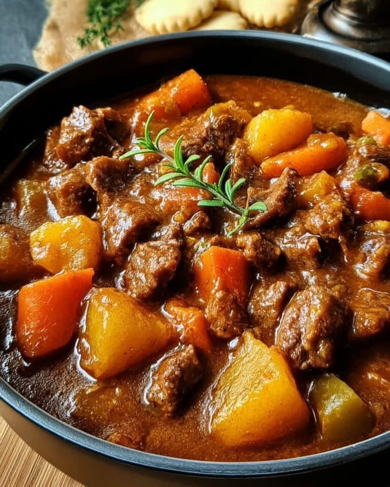 Autumn Harvest Beef Stew Recipe