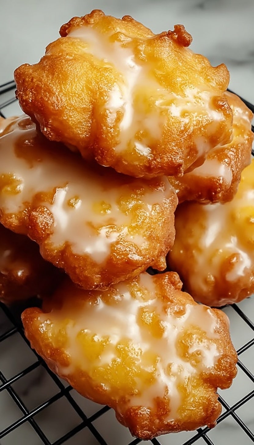 Fresh Peach Fritters That Melt in Your Mouth Recipe - Recipe Image