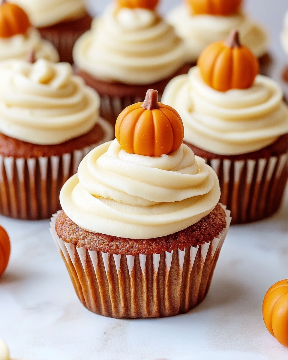 The Best Pumpkin Cupcakes Recipe - Recipe Image