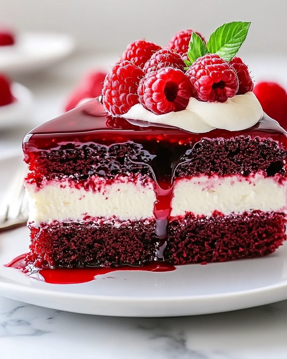 Red Velvet Cheesecake Bliss Recipe - Recipe Image