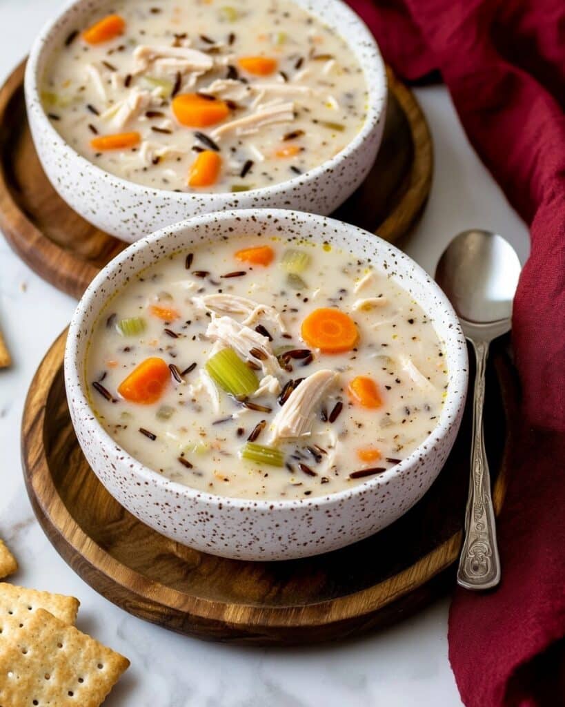 Creamy Chicken and Wild Rice Soup Recipe