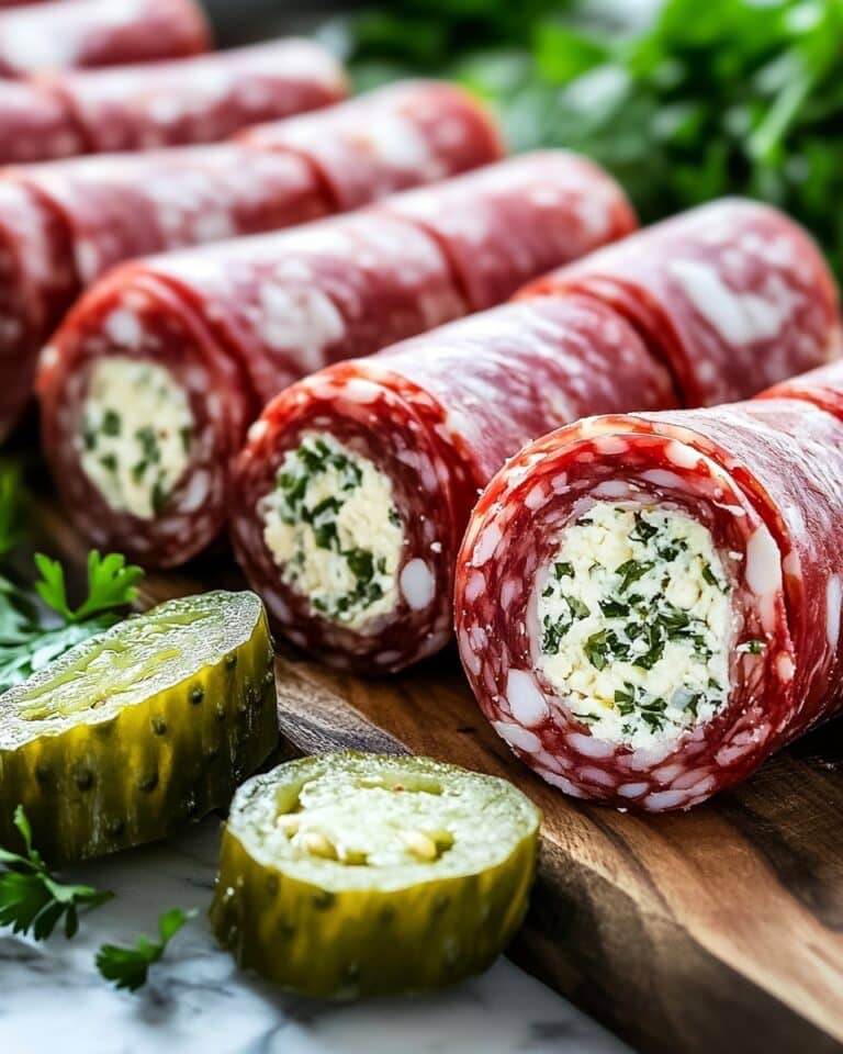 Irresistible Keto Salami Roll-Ups for Easy Snacking Recipe