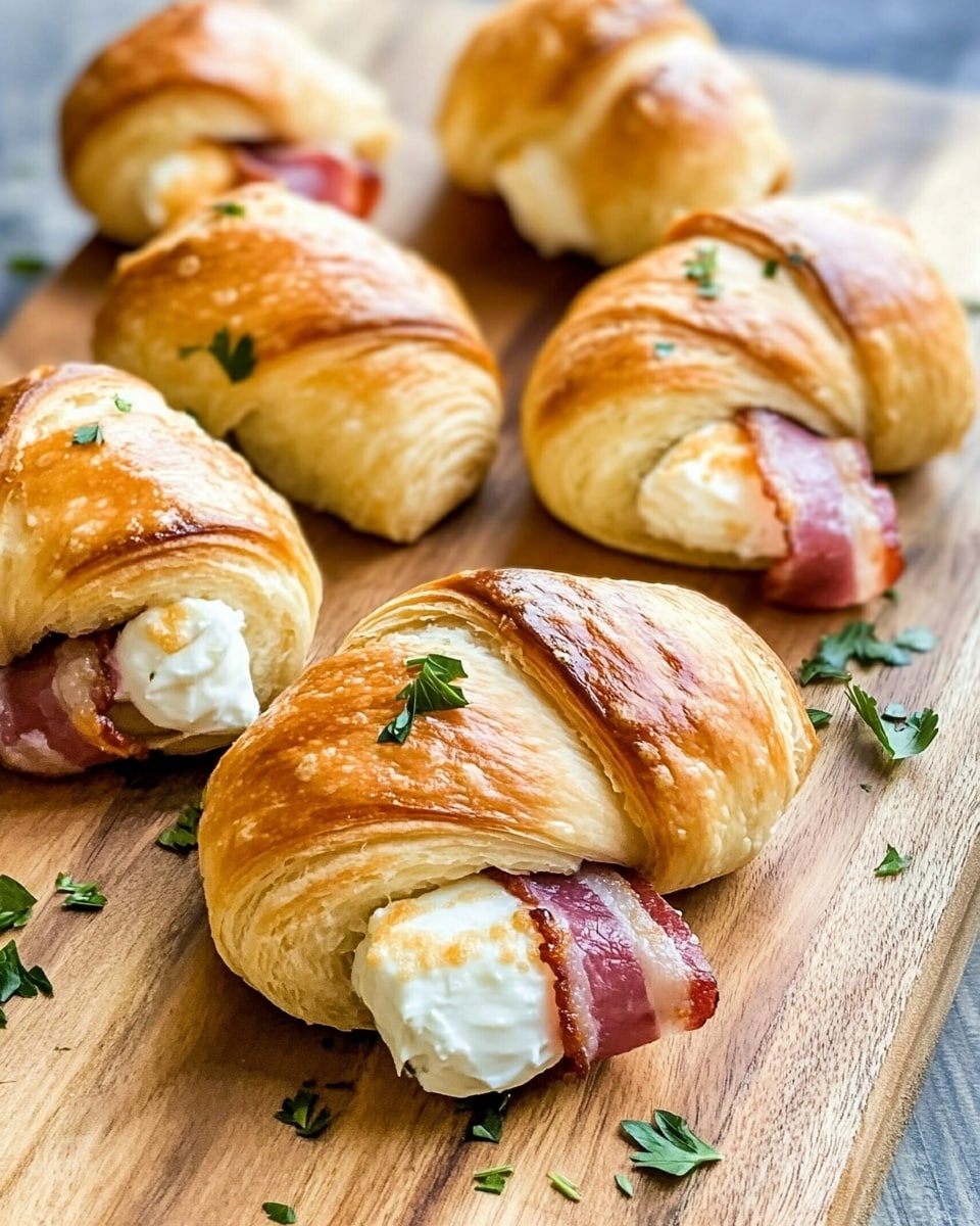 Bacon and Chive Cream Cheese Crescent Rolls Recipe - Recipe Image