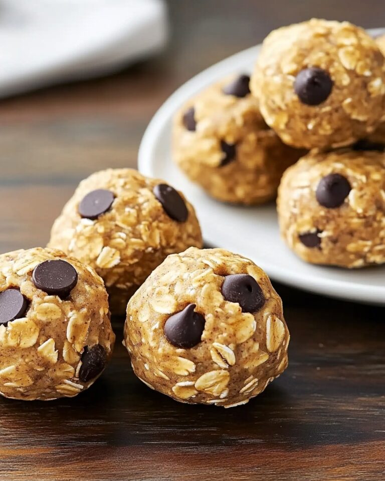 Crunchy Chocolate Chip Peanut Butter Snack Bites Recipe