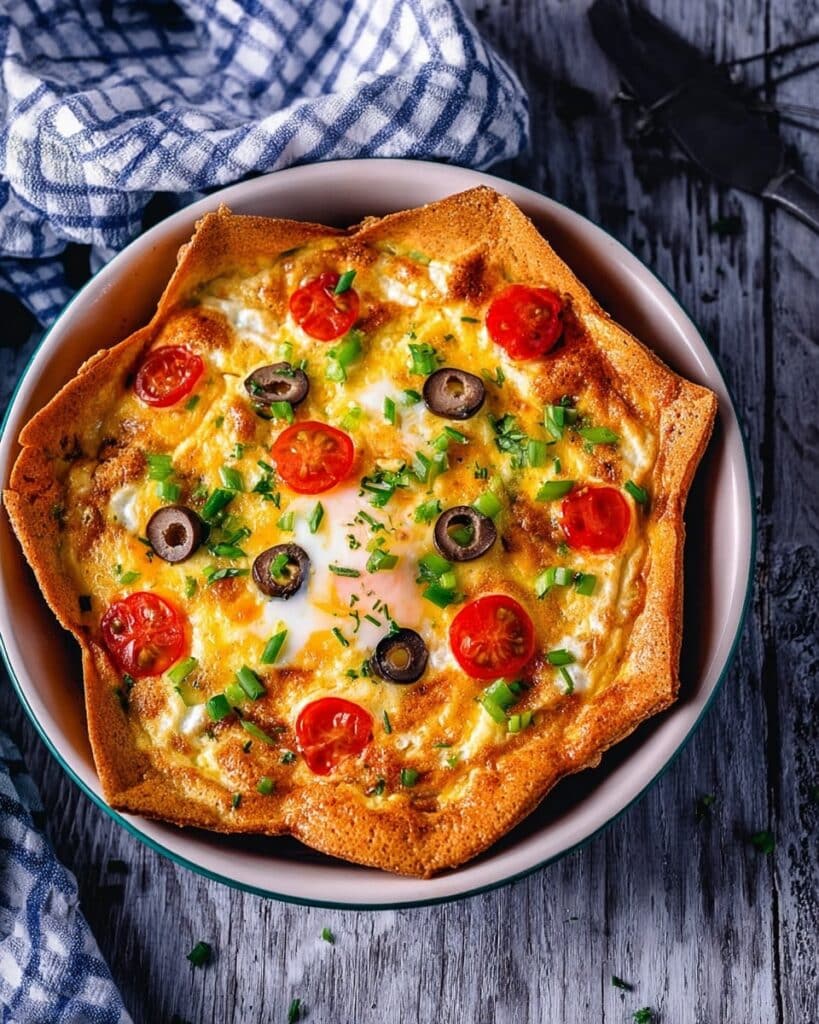 Baked Egg Tortilla (Tortilla Quiche) Recipe