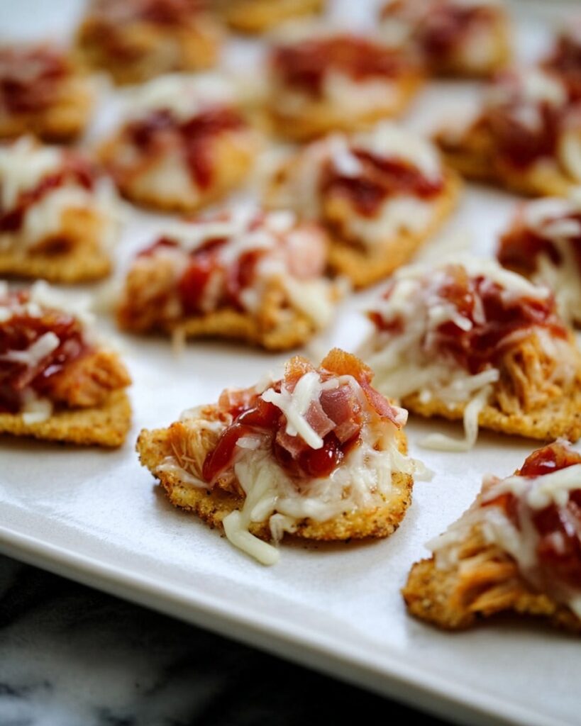 BBQ Chicken Nachos with Tyson Chicken Chips and Ranch-Flavored Chips Recipe