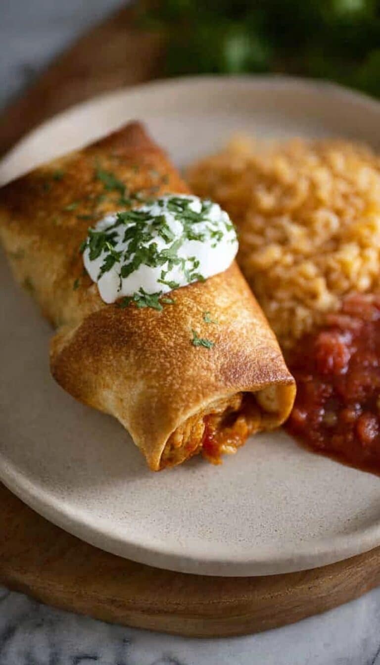 Chicken Chimichangas Recipe