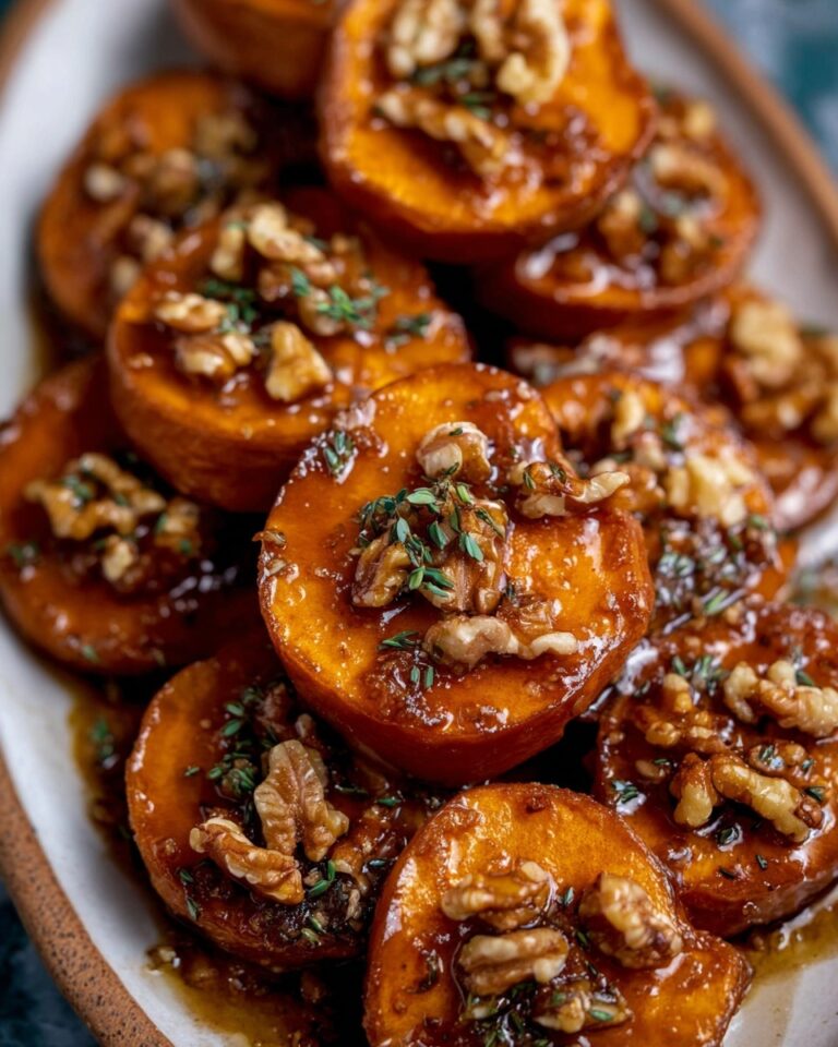 Walnut Maple Roasted Sweet Potatoes Recipe
